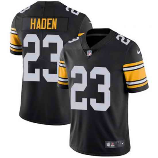 Nike Steelers #23 Joe Haden Black Alternate Mens Stitched NFL Vapor Untouchable Limited Jersey